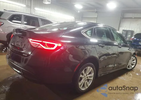 2017 Chrysler 200 Lx z USA, uszkodzony, nr VIN 1C3CCCFB6HN501279